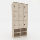Tủ Locker 9 Cánh 4 Ngăn Để Giày - TLK29
