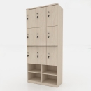 Tủ Locker 9 Cánh 4 Ngăn Để Giày - TLK29