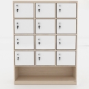 Tủ Locker 12 Cánh 3 Khoang Có Kệ Giày - TLK31