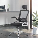 Ghế Xoay Văn Phòng Tay Gập Điều Chỉnh - GX55