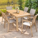 Ghế Sân Vườn Polywood Khung Nhôm - SV17