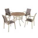 Bộ Bàn Ghế Cafe 4 Chỗ Sân Vườn Ngoài Trời - SV62