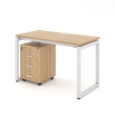 Bàn Làm Việc Chân Sắt Cố Định - BLV79