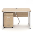 Bàn Làm Việc Gỗ Yếm Che Lửng Hiện Đại - BLV62