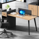 Bàn Làm Việc Chân Đa Giác Có Hộc - BLV48