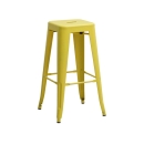 Ghế Cafe Tiếp Khách Tolix Sắt Sơn Tĩnh Điện Chân Cao - CF26