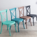 Ghế Cafe Tiếp Khách Tựa Lưng Chữ X Hiện Đại - CF33