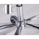 Ghế Cafe Tiếp Khách Emes Chân Xoay Trong Suốt - CF41