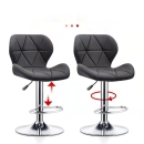Ghế Cafe Tiếp Khách Lưng Tam Giác Chân Mâm Tròn - CF44