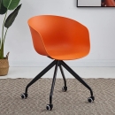 Ghế Cafe Tiếp Khách Eames Lưng Nhựa Chân Chụm - CF45