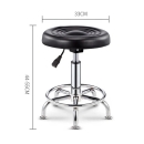 Ghế Cafe Tiếp Khách Đôn Da Chân Cố Định - CF51