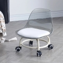 Ghế Cafe Đôn Ngồi Bệt Trong Suốt - CF55