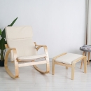 Ghế Thư Giản Đọc Sách Có Gác Chân Tiện Lợi  - GTG8