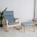 Ghế Thư Giản Đọc Sách Có Gác Chân Tiện Lợi  - GTG8