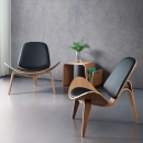 Ghế Cafe Khung Gỗ Con Bọ - CF57