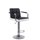 Ghế Bar Bọc Da Lưng Vuông Có Tay - QB19