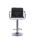 Ghế Bar Bọc Da Lưng Vuông Có Tay - QB19
