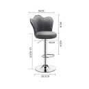 Ghế Bar Lưng Vương Miện Độc Đáo - QB20