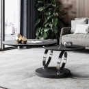 Bàn Trà Sofa Đôi Mặt Đá Phiến Ceramic - BT13