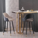 Ghế Bar Lễ Tân Chân Cố Định Nhập Khẩu - QB34