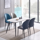 Ghế Ăn GEMMA Bọc Nệm Hoa Văn Đẹp - GA29