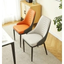 Ghế Ăn SUNNY Lưng Xương Cá Chân Sắt - GA39