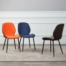 Ghế Ăn NORDIC Chân Sắt Đen - GA41