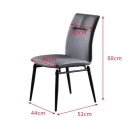 Ghế Ăn Gia Đình Venus Bọc Nệm Da Đẳng Cấp - GA38