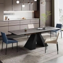 Bàn Ăn Rút 2 Đầu Đá Ceramic  - BA19
