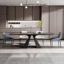 Bàn Ăn Rút 2 Đầu Đá Ceramic  - BA19