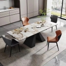 Bàn Ăn Rút 2 Đầu Đá Ceramic  - BA19