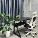 Bàn Văn Phòng Gaming Chân K Uốn Có Kệ - BLV102