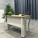 Bàn Văn Phòng Có Yếm Chân Uốn Nhập Khẩu - BLV120