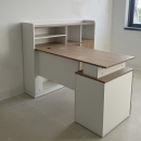 Bàn Giám Đốc Góc L Nhiều Kệ Đẹp  - BGĐ55