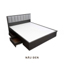 Giường Ngủ Gỗ MDF Có Hộc Kéo Chứa Đồ Tiện Lợi - GN19