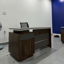 Bàn Giám Đốc Sọc Ngang Trắng - BGĐ53