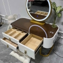 Bàn Trang Điểm Gương Tròn Hiện Đại - BTD1