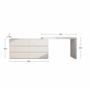 Bàn Trang Điểm Kết Hợp Tủ Trang Trí - BTD19