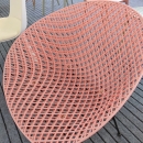 Ghế Cafe Tựa Đan Lưới Phong Cách Châu Âu - CF64