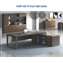 Bàn Giám Đốc L Chân Sắt Cao Cấp 1m6  - BGĐ2
