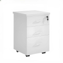Tủ Phụ Di Động 3 Ngăn Màu Trắng - TP32