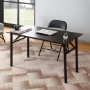 Bàn Làm Việc Chân Gấp Trắng - BLV13