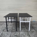 Bàn Làm Việc Chân Gấp Trắng - BLV13