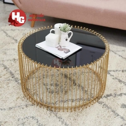 Bàn Trà Sofa Khung Sắt Lồng Chim - BT3