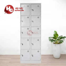 Tủ Locker Sắt 10 Ngăn - TLK35