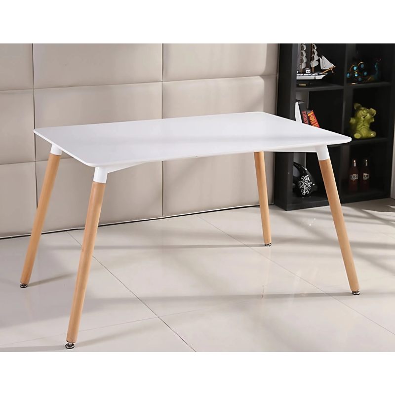 Bàn Cà Phê Tiếp Khách Eames Mặt Chữ Nhật - BCF1