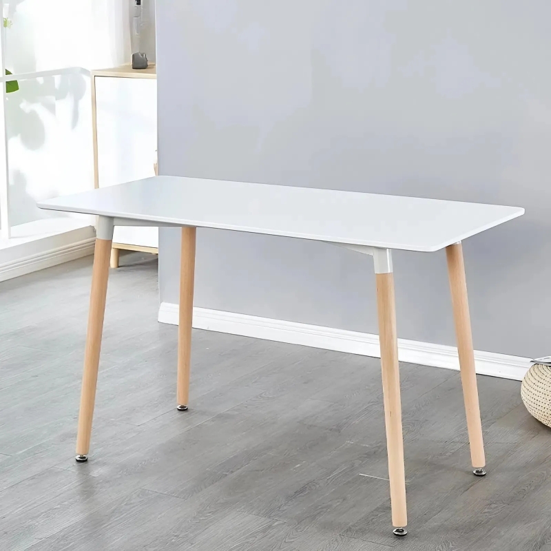 Bàn Cafe Tiếp Khách Chữ Nhật 4 Chân Gỗ - BCF9