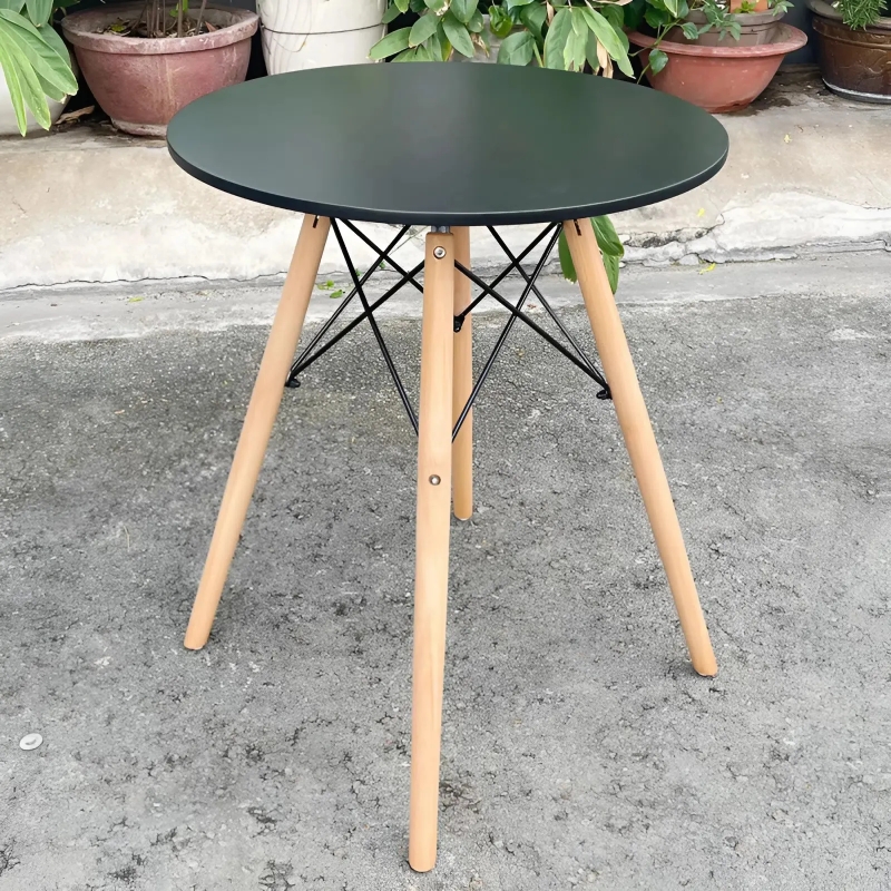 Bàn Cafe Tiếp Khách Dáng Tròn 4 Chân - BCF5