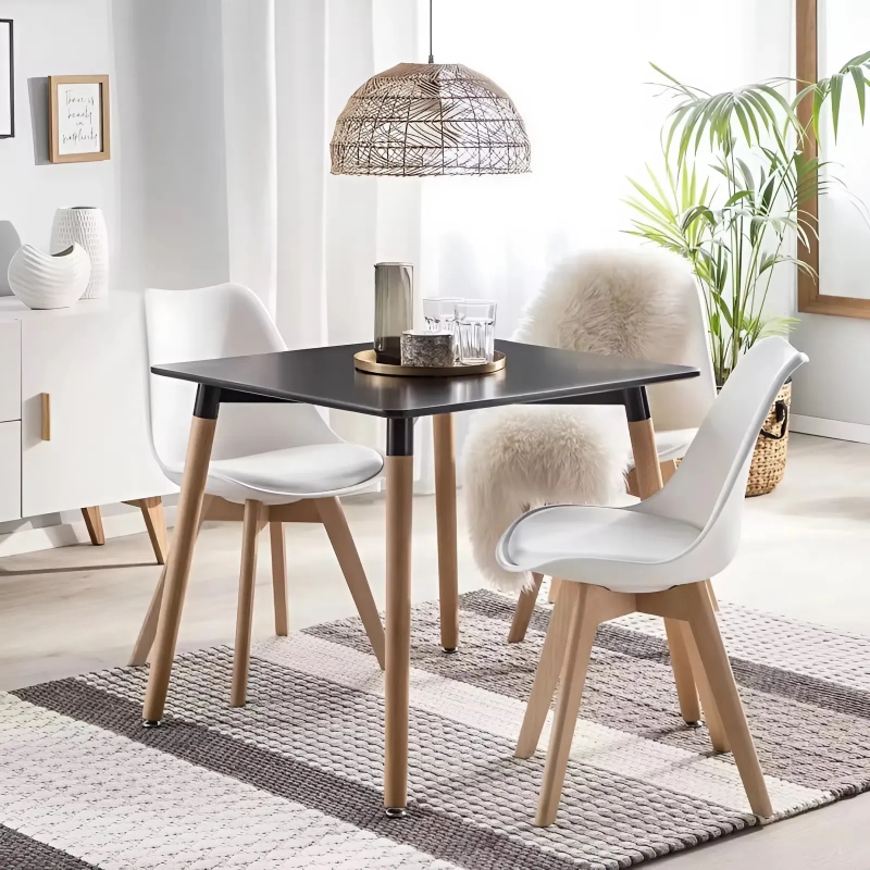 Bàn Cafe Tiếp Khách Mặt Vuông Hiện Đại - BCF7