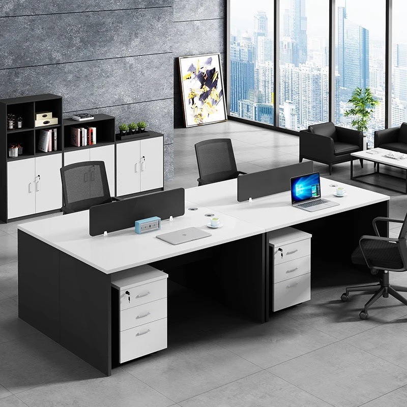 Cụm Bàn Làm Việc 4 Người Classic - BC39